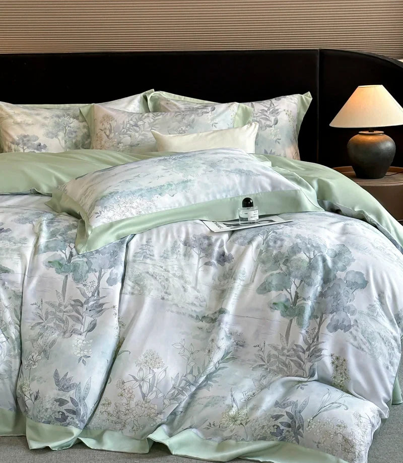 100% Lyocell Soft Silky Cooling Luxury Bedding Set