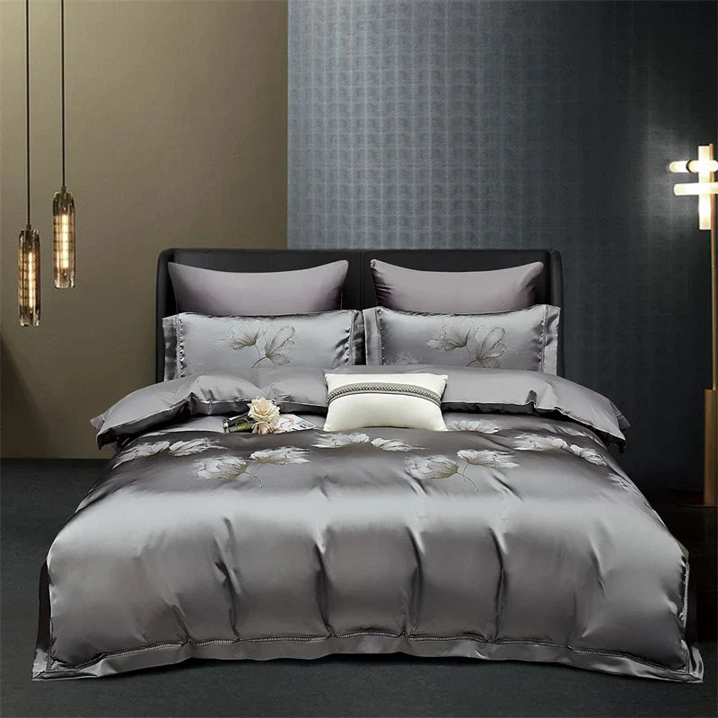 Luxury 1000TC Egyptian Cotton Jacquard Bedding Set
