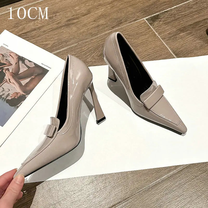 Fmaous Quality Leather Belt Buckle Heels