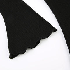 Seil Slim Pleated Top