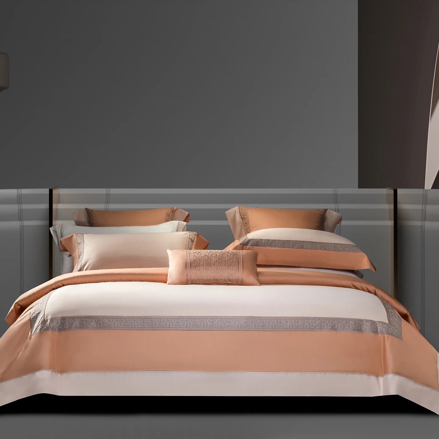 Premium 1200TC Egyptian Cotton Embroidery Luxury Hotel Style Bedding Set