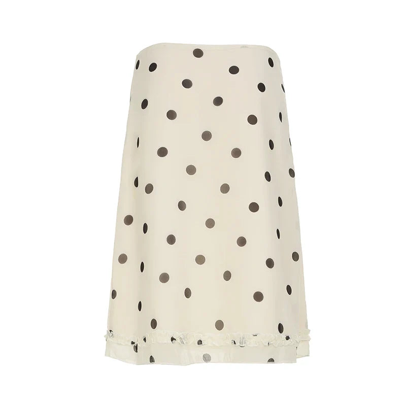 Leanna Polka Dot Skirt