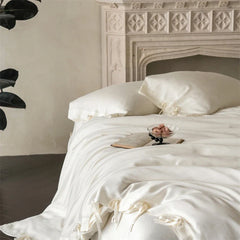 Vintage French Style Sandwashed Lyocell Bedding Set