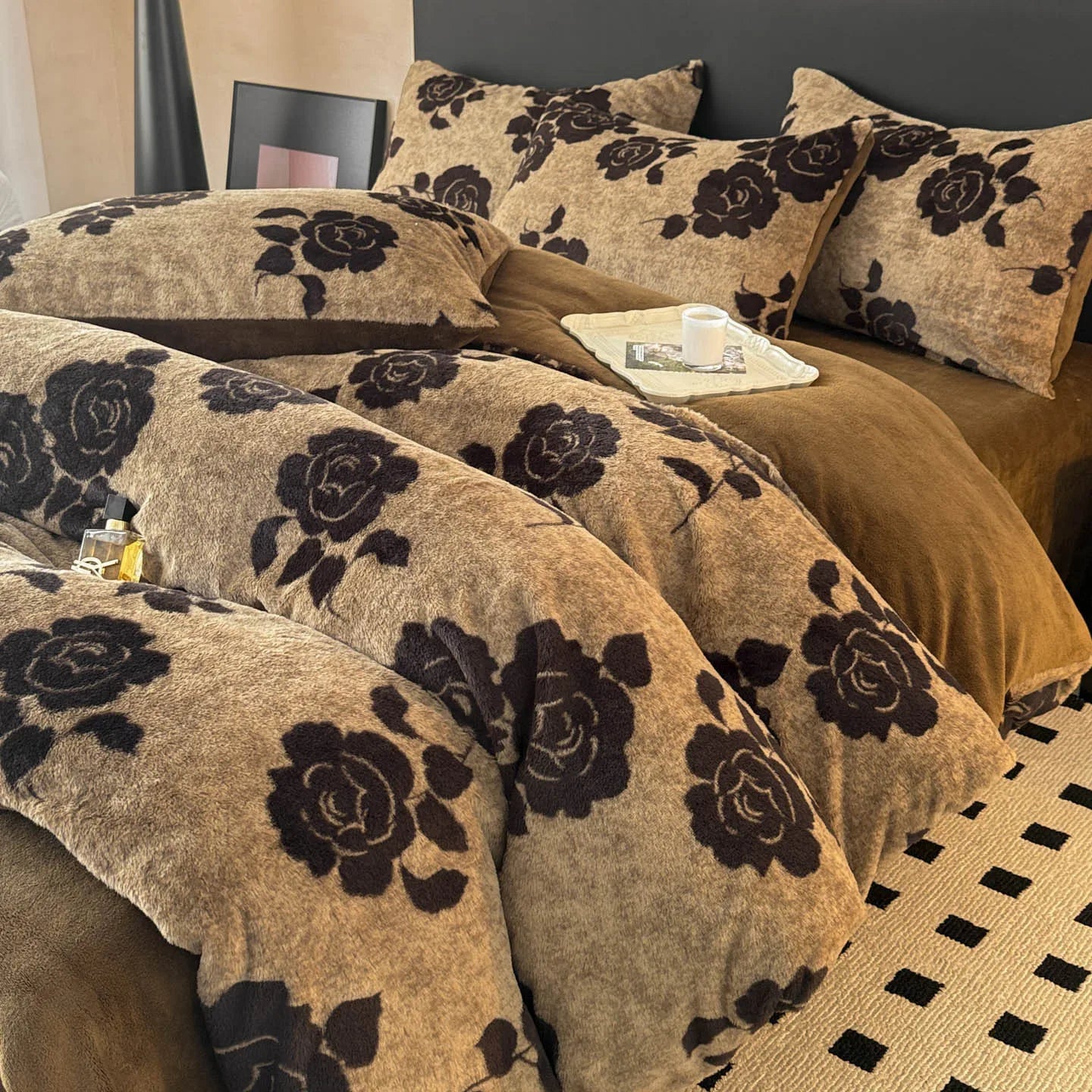 Winter Thick Velvet Bedding Set