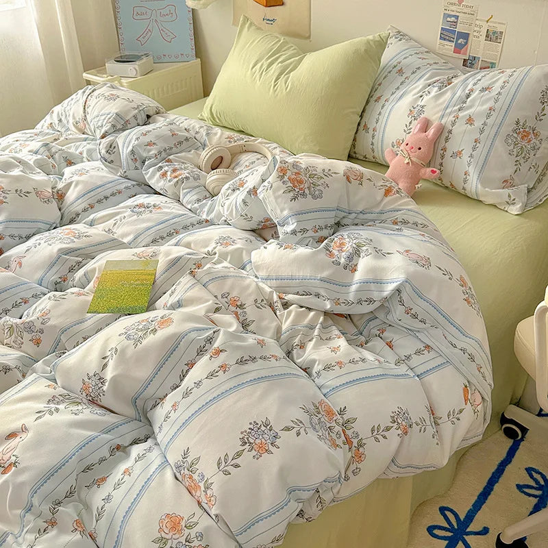 Korean Cute Girls Bedding Sets