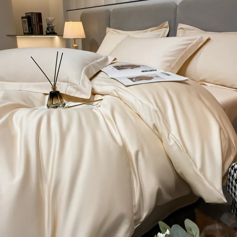 Luxury 100% Cotton 4Piece Bedding Set