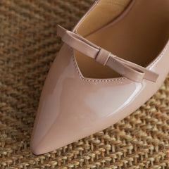and bow elastic band high Heels