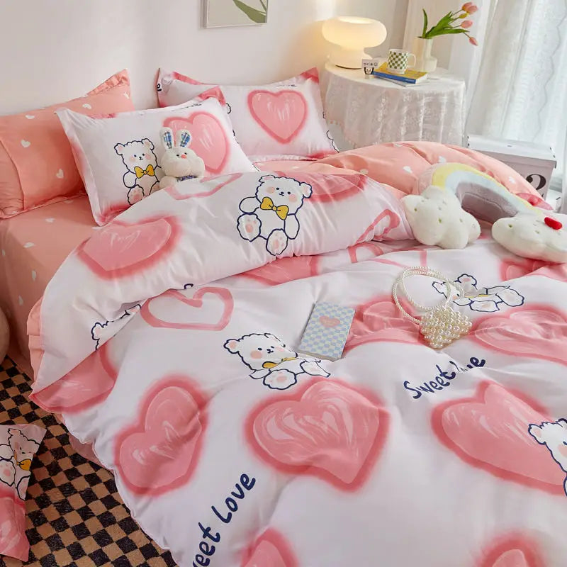 Orange Bedding Set