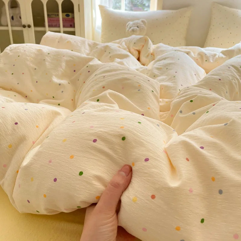 Korean Girls Strawberry Bedding Sets