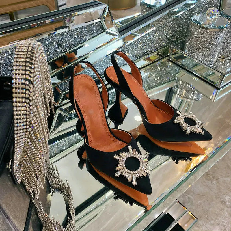 brand Rhinestones Bowknot Women Pumps