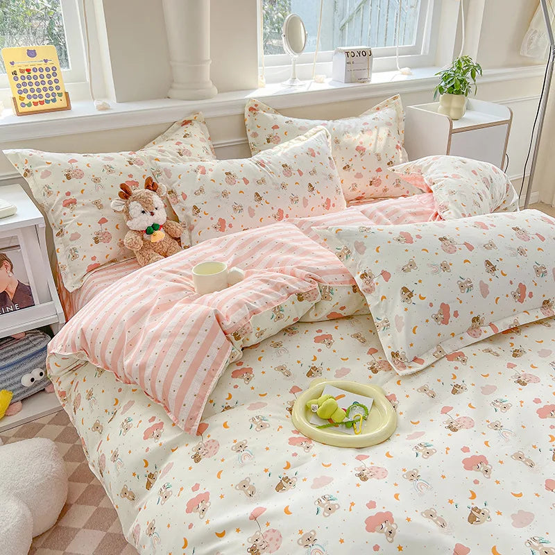 Vintage Floral Bedding Set