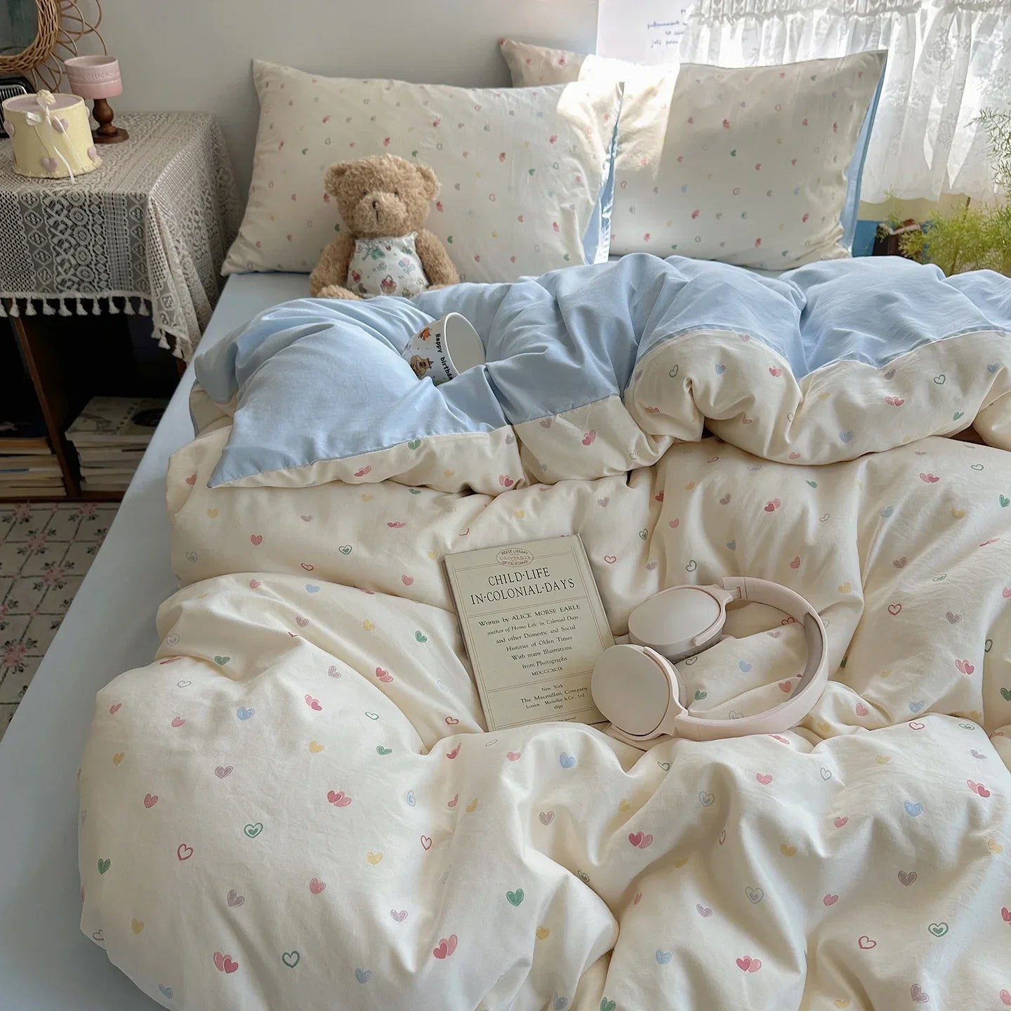 Simple Dot Bedding Sets