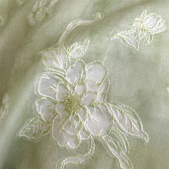 Romantic Flowers Lace Ruffles Princess Bedding Set