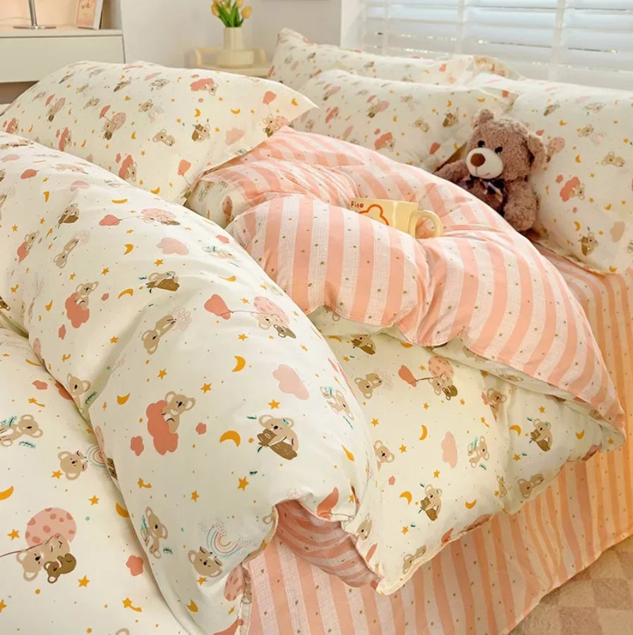 Orange Bedding Set