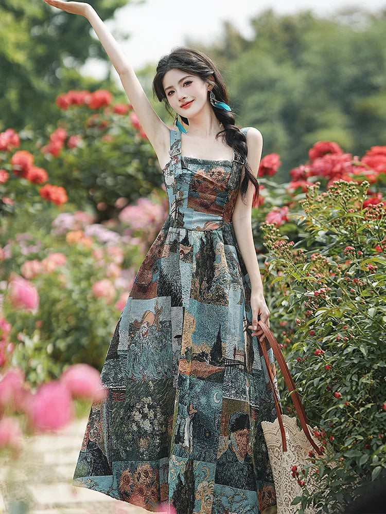 Vestido Jacquard de Muse Inspirado