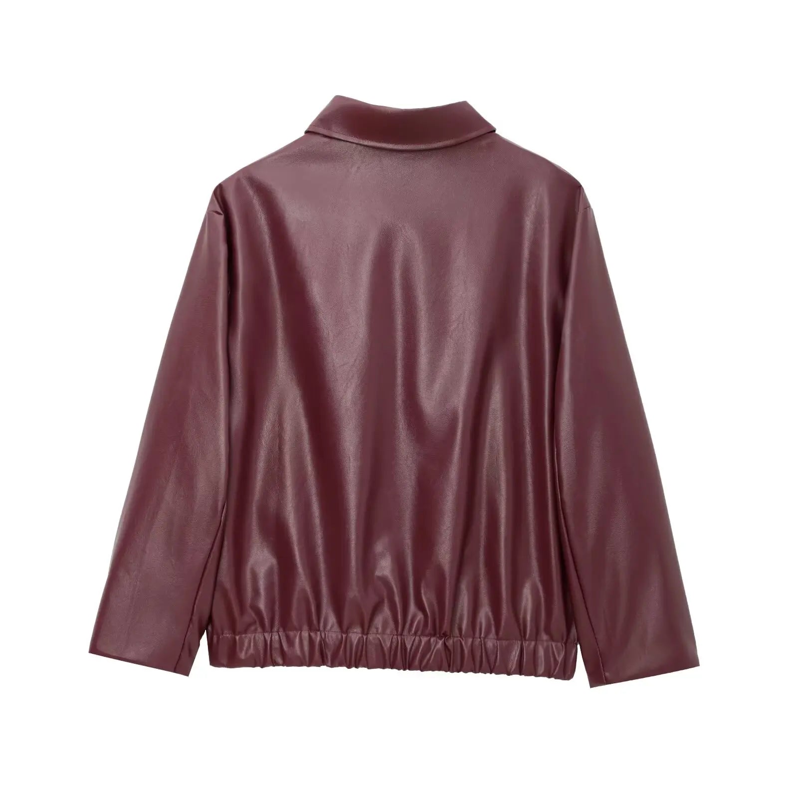 Maeve Faux Leather Jacket