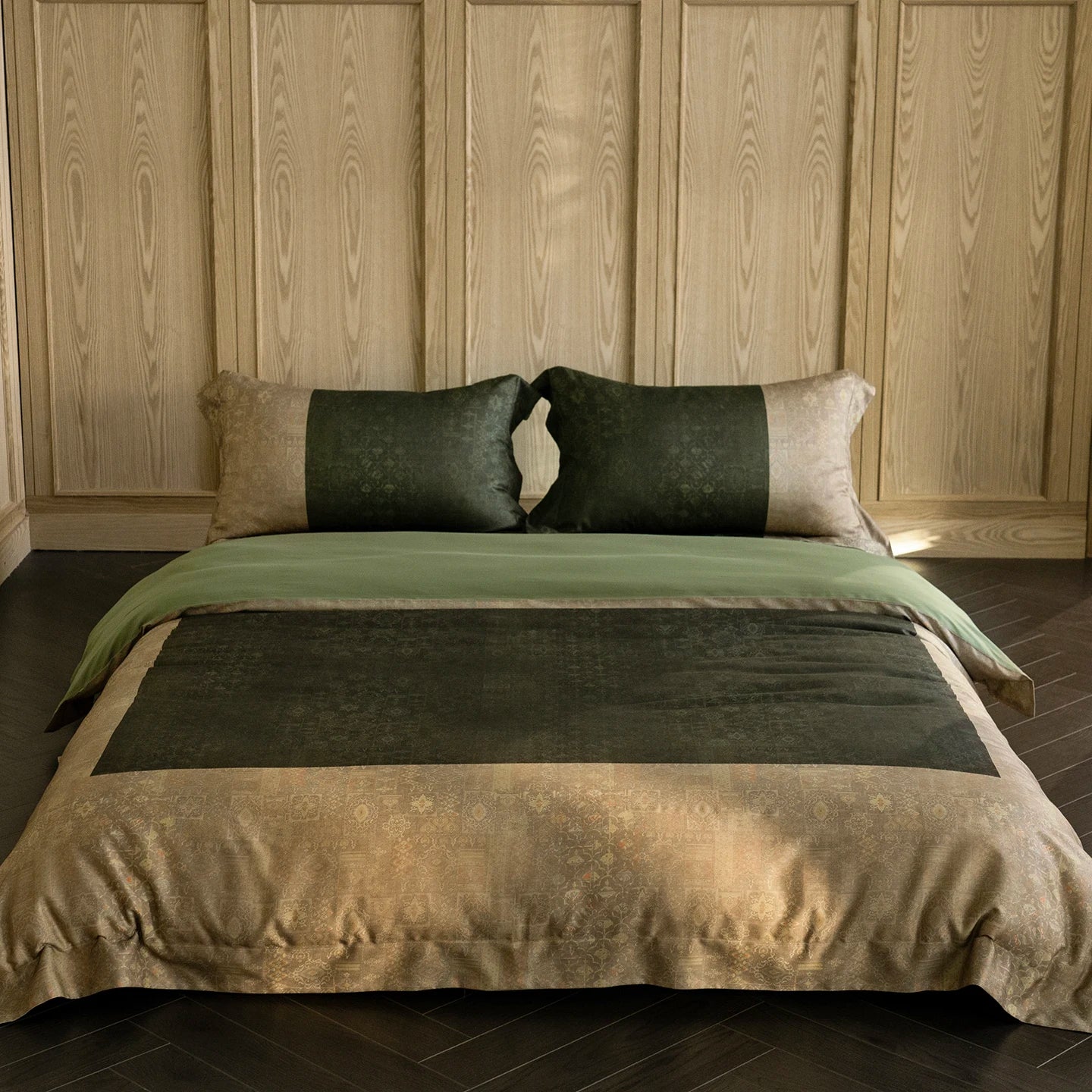 Vintage Bohemian Geometric Luxury Bedding Set