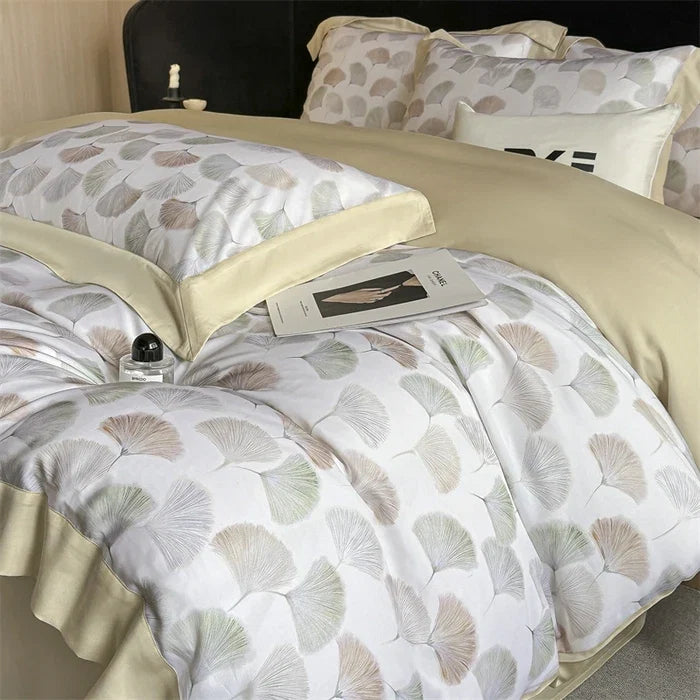 100% Cotton 300TC Summer 4 Piece Bedding Set
