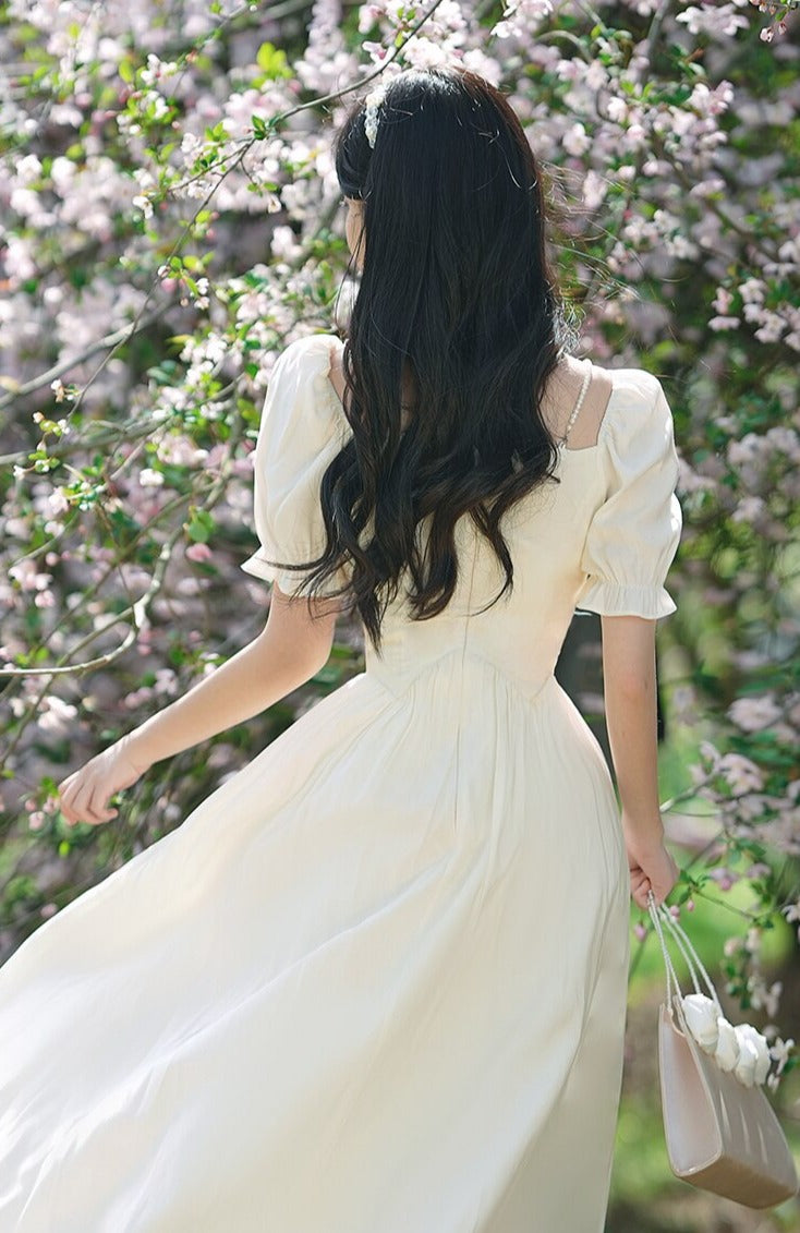 Grace Pearl Vintage-style Romantic Royalcore Dress