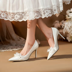 Pearl Chain Engagement Shoes