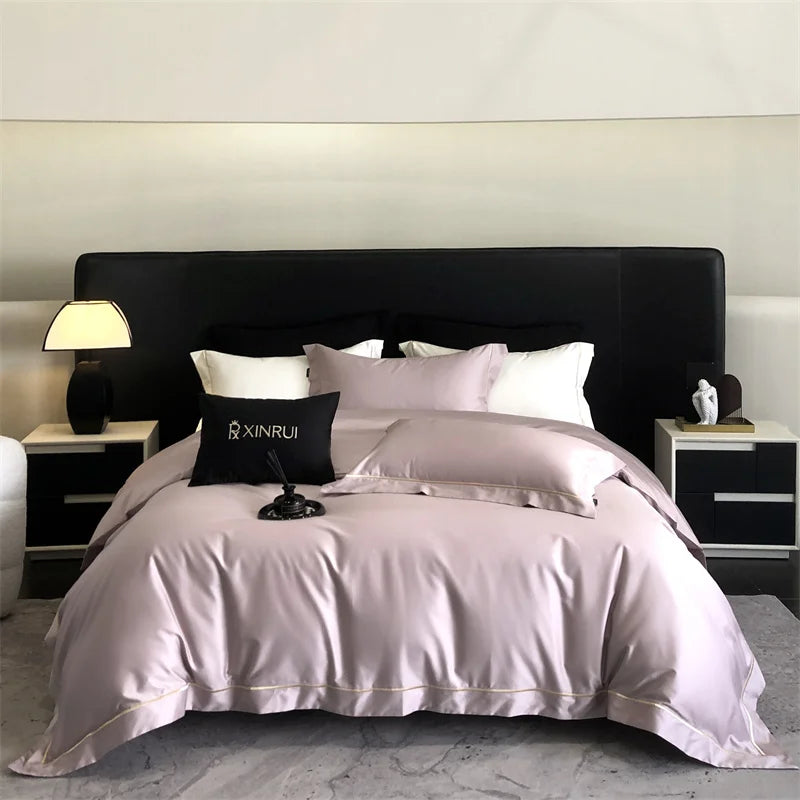 1000TC Egyptian Cotton Luxury Embroidery Hotel Style Bedding Set