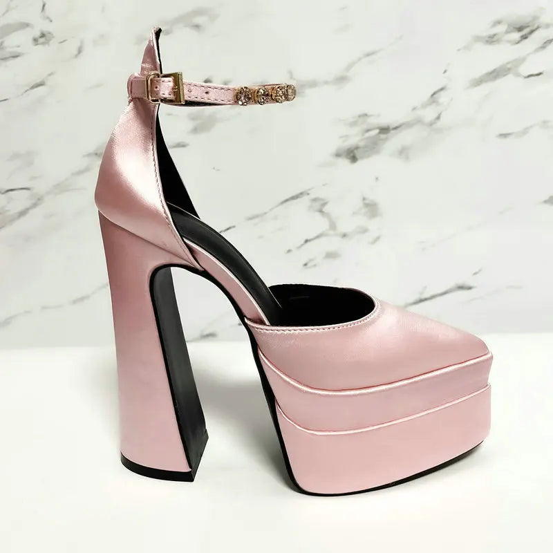 Water Platform Thick Heel