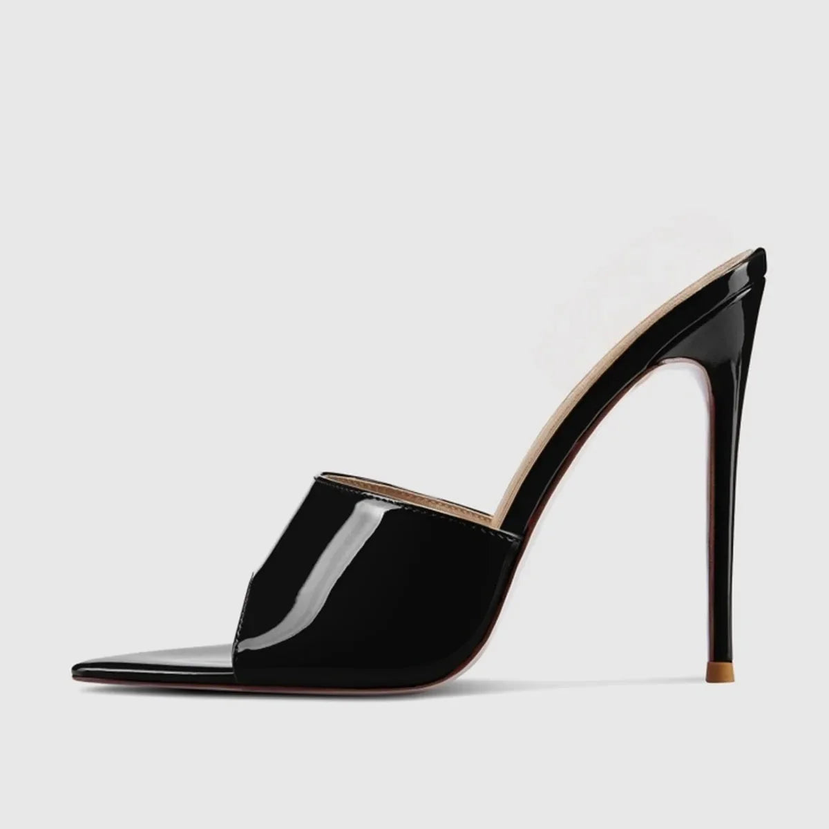 Patent Leather Thin Heels