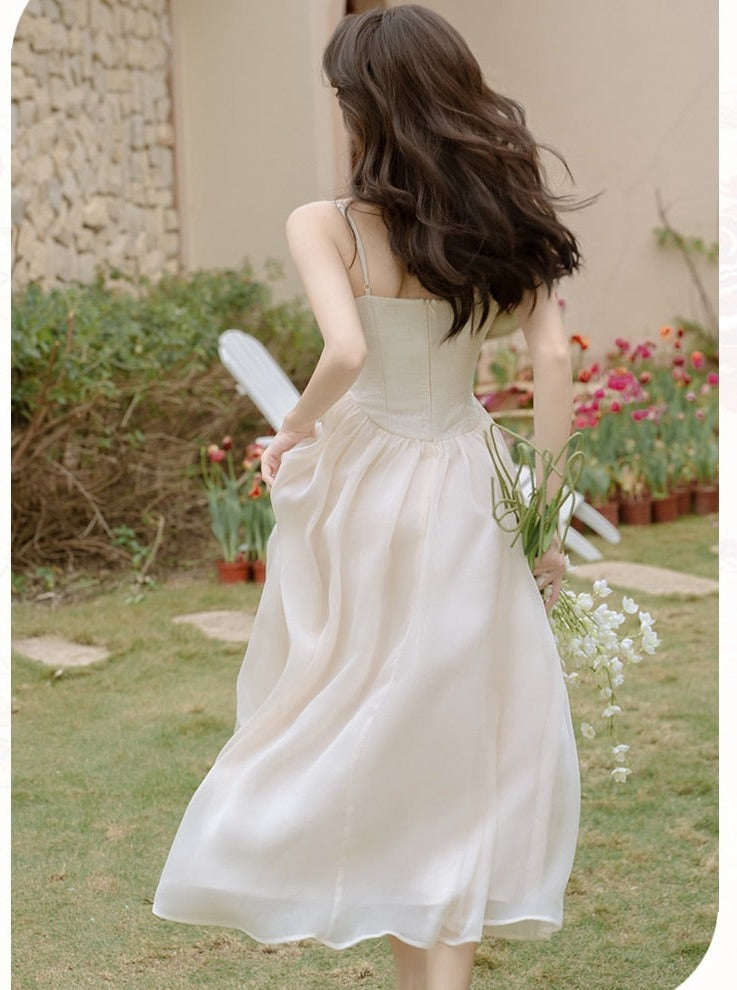 Glorious Kingdom Romantic Fairycore Vintage Princess Slip Dress