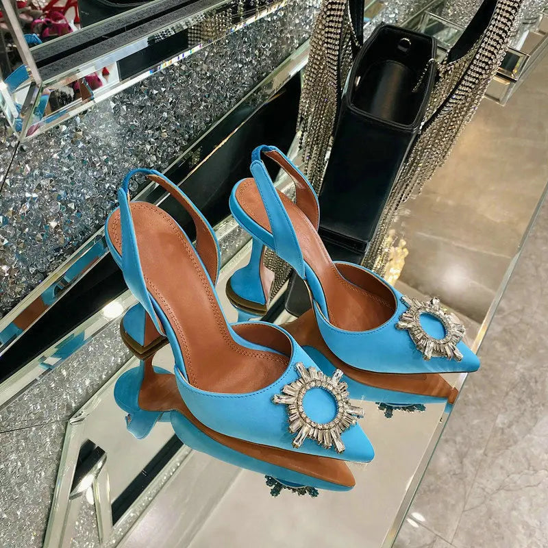 brand Rhinestones Bowknot Women Pumps