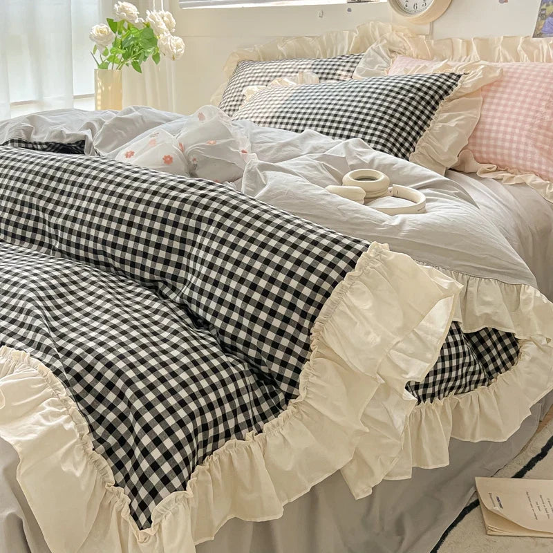Korean Princess Style Bedding Set