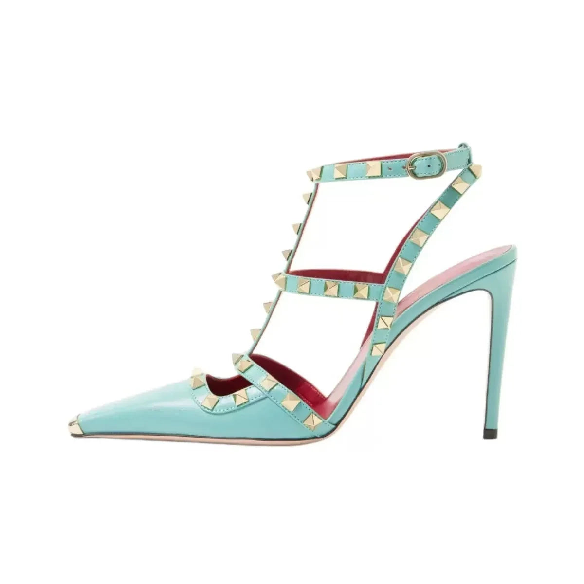 Women Rock Studded High Heels