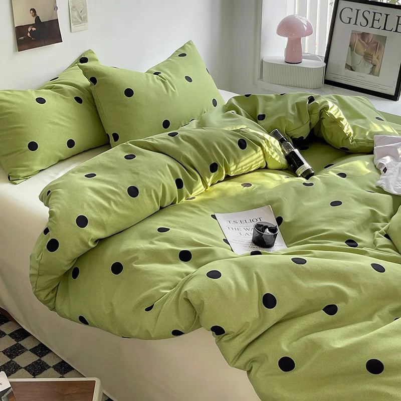 Korean Stripe Bedding Set