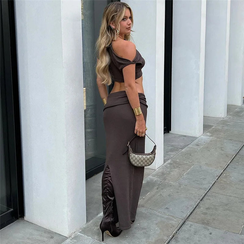 Beach Bonfire Bundle Maxi Long Skirt Set