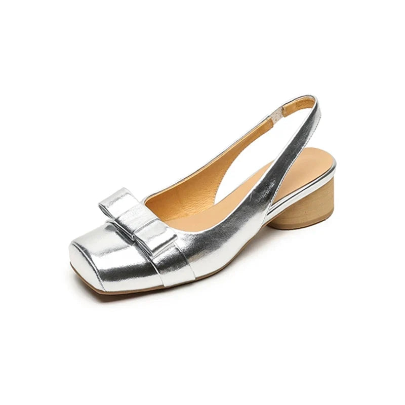 cowhide square bow bow