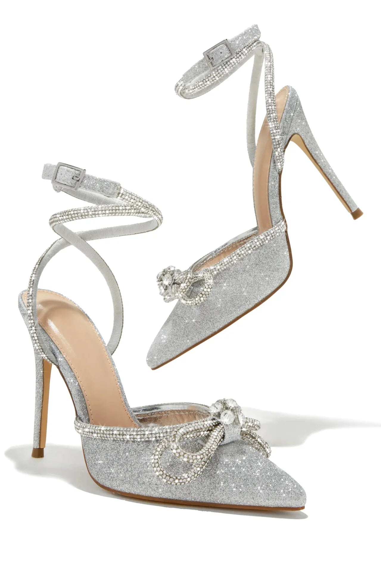 Rhinestone Pumps