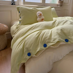 3/4Pcs Minimalist Style Bedding Set