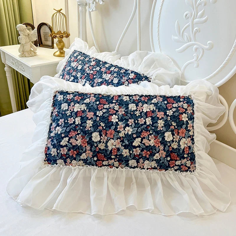 100% Cotton White Princess Bedding Sets