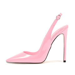 Patent Leather Pointed-toe Super high Heel