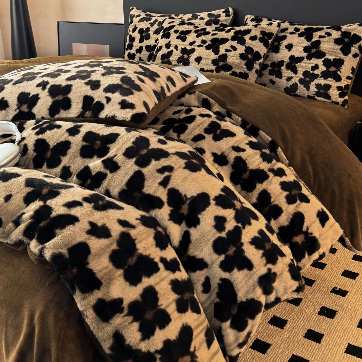 Winter Thick Velvet Bedding Set