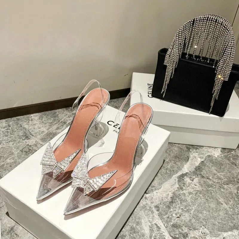 Transparent PVC Women Pumps