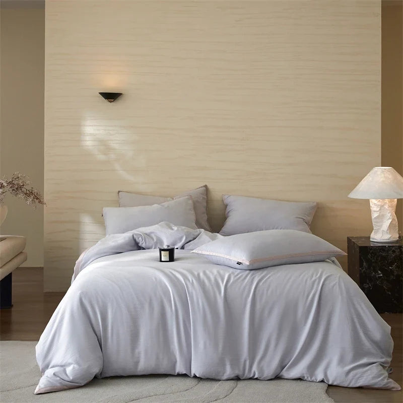 Sand Washed Lyocell Soft Cooling Luxury Bedding Set