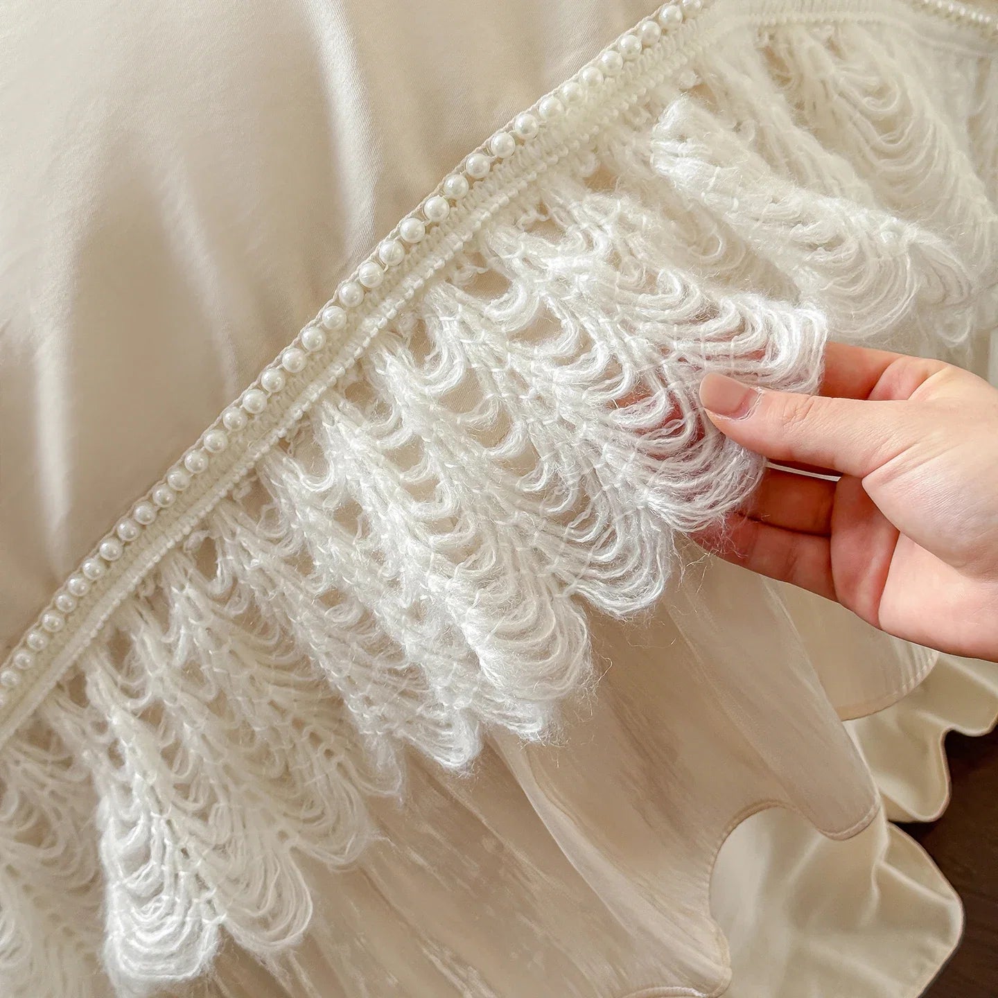 Luxury French Princess Style 100% Cotton Bedding Set