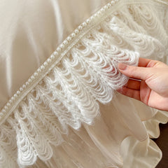 Luxury French Princess Style 100% Cotton Bedding Set