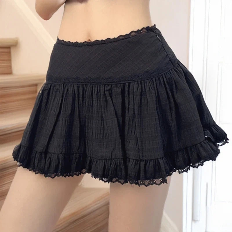 Stelia Ruffle Mini Skirt