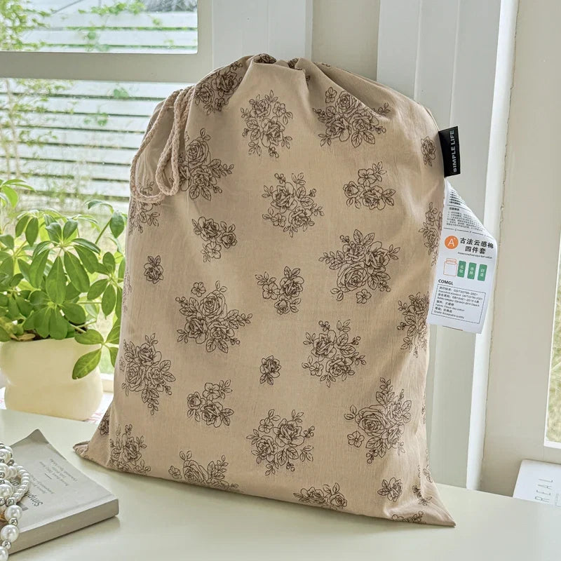 Korean Bow Bedding Set