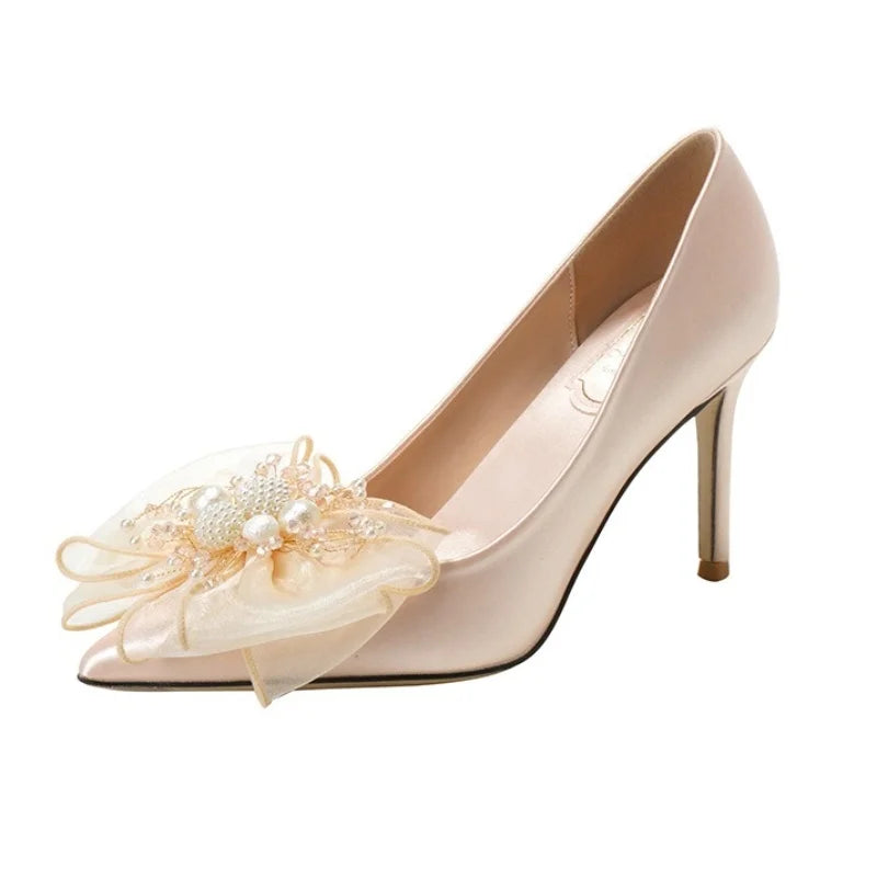 Sweet Bow Bridal Shoes