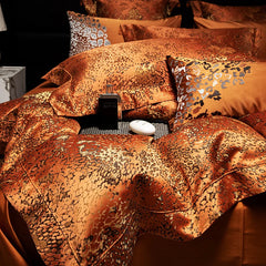 Brocade Jacquard Egyptian Cotton Bedding Set