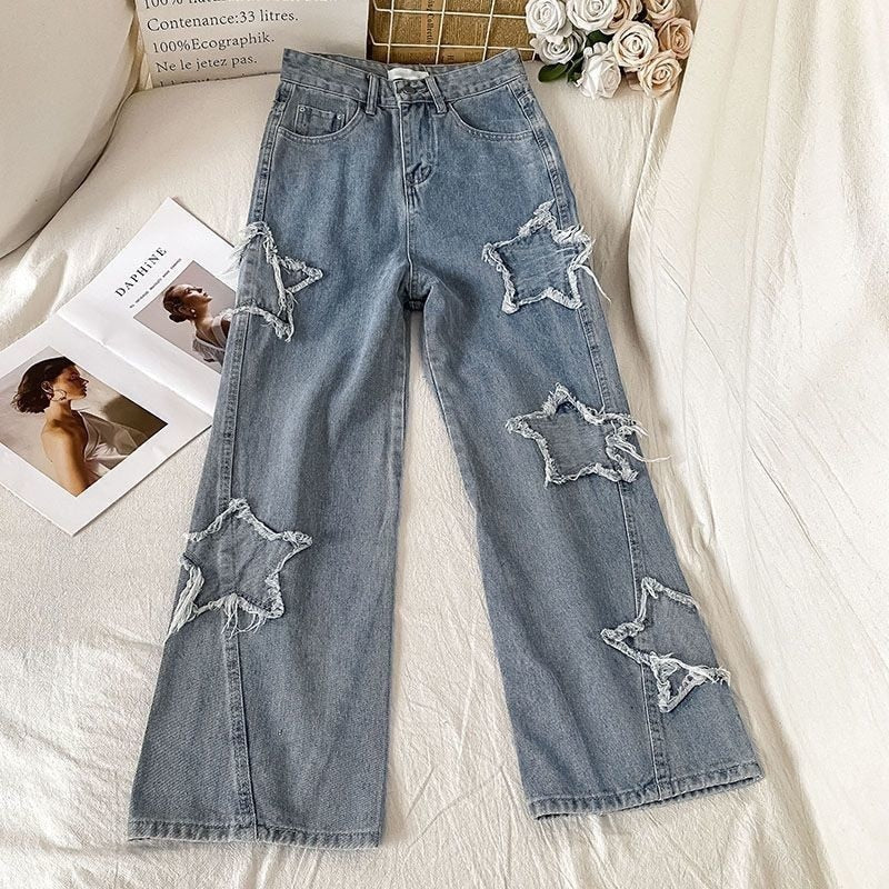 Luminary Ribbed Star Denim