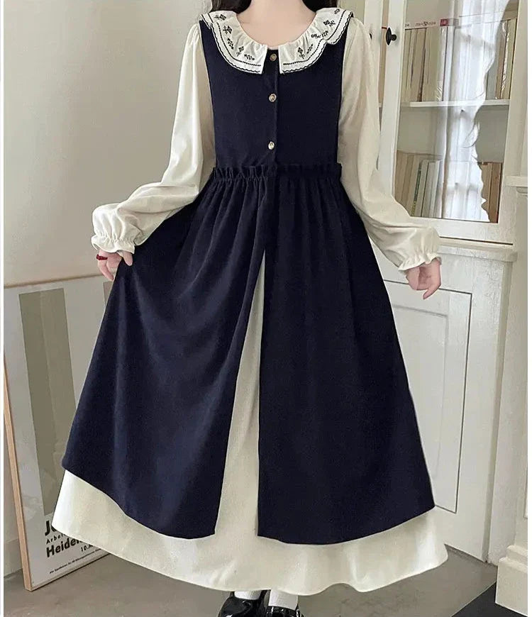 Broom Swamp 2-Piece Cottagecore Dress