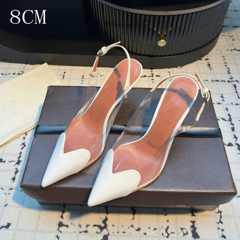 Pointed Shallow Mouth Sweet Love Shape Pumps